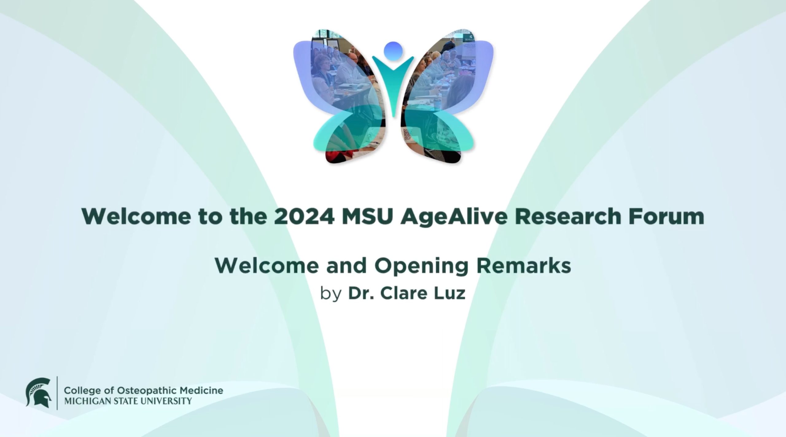 2024 AgeAlive Research Forum banner