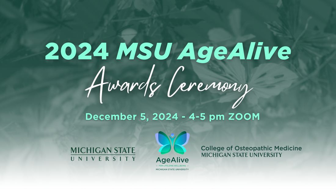 2024 AgeAlive Awards Ceremony banner